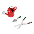 Miniatyrbillede 3 af 8: Dukkehus Haveværktøj 1:12 Vandkande Spade Saks Holdbar Legering Miniature Havearbejde Værktøjer til Dukkehus Rød