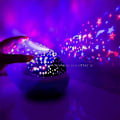 Miniatyrbillede 2 af 3: Fantasy Stjernenat Lampe Projektor Stjernehimmel Månelampe Soveværelse Atmosfære Lys Lilla