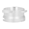 Miniatyrbillede 5 af 8: 54mm doseringstragt roterbar kaffedoseringsring udskiftning sølvtragt tilbehør til hjem kaffebar kontor