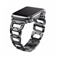 Miniatyrbilde 5 av 8: 42MM legering klokkebånd med rhinstein for iWatch damebåndsrem