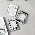 Miniatyrbild 5 av 5: Kpop Fotokort Pärmar 3 Tum Mini Fotoalbum Hollow Kpop Fotokortshållare Zekai Vitfjäril
