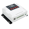 Miniatyrbillede 7 af 8: 12V 24V 48V Solcelle Laderegulator Overopladningsbeskyttelse Solpanel Batteriregulator med LCD-display 20A