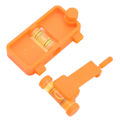 Miniatyrbillede 4 af 8: Compound bue tuning og montering snor niveau combo plast bueskydning nivelleringssæt til udendørs bueskydning jagt orange