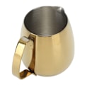 Miniatyrbilde 4 av 8: Kaffe Melk Kopp Rustfritt Stål Melkeskummer Mugg Cappuccino Latte Art Melk Mugg Gull 350ml