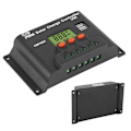 Miniatyrbillede 7 af 8: 12V/24V LCD solcelleladningsregulator med dobbelt USB-udgang til batteri til brug i hjemmet, industri og erhverv med 20A nominel opladning/afladning