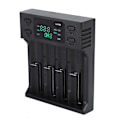 Miniatyrbillede 3 af 8: LiitoKala Lii S4 DC 5V2A Smart Batterioplader Fire Slot med Power Display