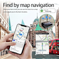 Miniatyrbillede 2 af 5: Wallet Tracker Kort Wallet Finder til IOS Find My Bluetooth Locator