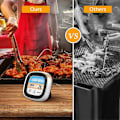 Miniatyrbilde 2 av 5: Kjøkkentermometer, Kjøtttermometer Ultralang Probe Øyeblikkelig Avlesning Matlagingstermometer for Grill BBQ Biff Godteri Melk