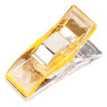 Miniatyrbilde 7 av 8: 100 stk flerbruks syclips i plast, sterke håndverksclips for quilting, håndverk, binding, tilfeldig farge