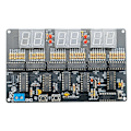 Miniatyrbilde 1 av 5: DC4.5V-5.5V 6-Bit Digital Krets Klokke Kit Elektronisk Klokke Undervisning