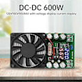 Miniatyrbillede 5 af 5: 600W 30A DC-DC Buck Modul CV CC Justerbar Buck Converter 120V 100V 96V 84V Display Solar LED Driver Strømforsyning