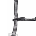 Miniatyrbilde 8 av 8: Hard Hat Hakestropp Y-form 28 cm Utvidbar Sort Hvit Fargeblokkering Universal med 4 festepunkter for sikkerhetshjelm