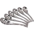 Miniatyrbillede 1 af 5: Funktionelle suppeskeer i rustfrit stål - Sæt med 6, 6,7 x 1,8 tommer, moderne design