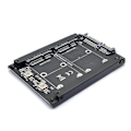 Pikkukuva 3 / 5: Dual Msata - Sata 3.0 -sovitin 2 in 1 muunninkortti PC-kannettavalle 6 Gbps