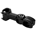 Miniatyrbillede 2 af 8: LeBycle cykelstamme 31,8x110mm 60 graders justerbar mountainbike styrstamme riser til de fleste cykler sort