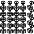 Pikkukuva 1 / 4: 12 kpl Neodyymimagneetti Jääkaappimagneetit Magneettiset nastat, 12 x 16 mm Pienet magneetit Pyöreät vahvat jääkaappimagneetit (musta)