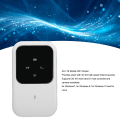 Pikkukuva 2 / 7: H80 Mobile WiFi Hotspot -monitoimiliitäntäkortti Ohut kannettava 4G WiFi-reititin LED-näytöllä ulkokäyttöön autolla