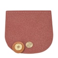 Miniatyrbild 7 av 8: Väska Flip Cover Split Läder Magnetiskt Spänne DIY Handgjorda Handväskor Delar med Brons Tillbehör 12.6x13.7cm(Brun Gul )