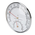 Miniatyrbild 8 av 8: Termohygrometer 2 i 1 0-120°C Bastu Rumstermometer Hög noggrannhet Klarskala mekanisk inomhushygrometermätare