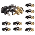 Miniatyrbillede 2 af 5: Guitar Strap Buttons Straplocks Tail Nail End Pins