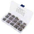 Miniatyrbillede 7 af 8: 400 stk. rustfrit stål skrue krydspanhoved selvskærende skruer Sortiment Kit Fastener