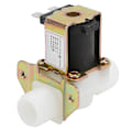Miniatyrbillede 8 af 8: Magnetventil Messing Nylon Normalt Lukket Afløbsventil Industrielle Kontroldele G1/2 DC 12V