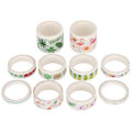 Pikkukuva 3 / 8: 2 laatikkoa Washi-tarroja Teippi itseliimautuva unelma Flamingo-kuvio DIY-askartelukoriste HS18-088