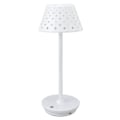 Miniatyrbild 2 av 8: LED-skrivbordslampa retro enkel sladdlös design steglös dimning touch bordslampa för sovrum barer restauranger vit