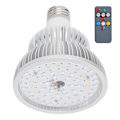 Miniatyrbilde 4 av 8: Innendørs hage 50W 64LED fjernkontroll fullspektrum plantevekstlys med tidsfunksjon