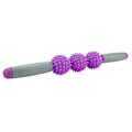 Miniatyrbillede 5 af 8: Yogastang Muskelrullepind Cellulite Pigbold til Ryg Arme Skulder Ben (Lilla)