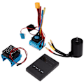 Miniatyrbild 7 av 8: 3650 2300KV Borstlös Motor + 120A Borstlös ESC XT60-kontaktversion + Programmeringskort + Motorkylfläktsats för 1/8 1/10 RC-bil