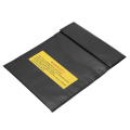 Pikkukuva 6 / 8: 18x23cm RC Lipo-akku pussi palonkestävä räjähdyssuojattu Lipo-suojakassi latausvarastoonMusta