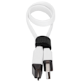 Miniatyrbilde 3 av 8: OTG-datakabel - Høy kompatibilitet - Multifunksjonell - Robust - Holdbar - Ladedatakabel for smarttelefoner, nettbrett og bærbare datamaskiner