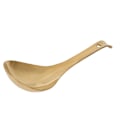 Miniatyrbillede 1 af 8: Serveringsske i blankpoleret messing, tyk serveringsske i guld, suppeske, køkkenskeer, L