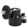 Miniatyrbilde 2 av 7: Mini kulehodefeste for DSLR-kamera videokamera - 360° rotasjon (svart)