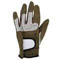 Miniatyrbillede 8 af 8: Venstrehånds golfhandsker i mikrofiber, svedabsorberende, bløde, åndbare golfhandsker, armygrøn 25#