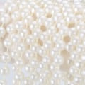 Miniatyrbilde 8 av 8: 10 m lang perlestreng ABS-imitasjon perle-dekorativ streng for pynt Hjem DIY ToolBeige