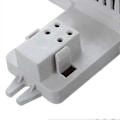 Miniatyrbillede 5 af 5: Hvidt plastikskal 4-benet 2D rør pære fluorescerende ballast AC 220V 0.19A 38W