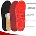 Miniatyrbillede 4 af 5: Høj bue indlægssål - Tyk fodstøtte til plantar fasciitis, flade fødder og fodvalgus (Unisex)