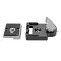Miniatyrbild 1 av 6: Adapterplatta för snabbkoppling för DSLR-kamera Stativkulhuvud