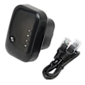 Miniatyrbild 2 av 8: WIFI-förlängare 360 graders trådlös täckning 300 Mbit/s 2,4 GHz LAN-port 2 lägen Plug-design WIFI-repeater för bärbar dator 100-240 V US-kontakt