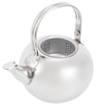 Miniatyrbild 6 av 8: 304 Rostfritt Stål Tekanna Platt Botten Induktionskokare Vattenkokare Tekanna med FilterSilver 14cm 1L