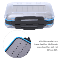 Miniatyrbilde 8 av 8: ABS Vanntett Dual Layer Fluefiske Box Fluer Case Lure Simulering Fish Agn Oppbevaring