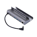 Miniatyrbild 1 av 5: 6-i-1 USB C Hub USB C Dockingstation Till -kompatibel 4k60hz Rj45 Pd100w Dock Usb 3.0 Hub-B13