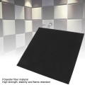 Miniatyrbillede 4 af 7: Akustiske polyesterfiber lydtætte paneler (sort, 6 stk) Black