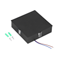 Miniatyrbillede 1 af 8: 12W LED væglampe firkantet kryds væglampe til stue soveværelse korridor bar KTV koldt hvidt 85‑265V