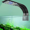 Miniatyrbillede 2 af 5: Akvarium LED Lampe Hvid og Blå Nano Clip-on Belysning til Fisk Planter 23-50 cm
