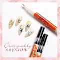 Pikkukuva 4 / 8: Nail Art Painting Pen 1 mm Kärki Nopeasti Kuivuva Akryylimaali Graffiti Kynä Tee itse kynsien kauneustyökalu akryylisille luonnollisille geelikynsille