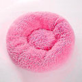 Miniatyrbild 1 av 5: Rund Mjuk Fleece Djurbädd Filt Sovande Kattsäng Rosa Valpbädd - 50cm