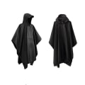 Miniatyrbilde 5 av 5: Vanntett regnponcho med hette for menn og kvinner - ideell for camping, fotturer, reiser og utendørsaktiviteter